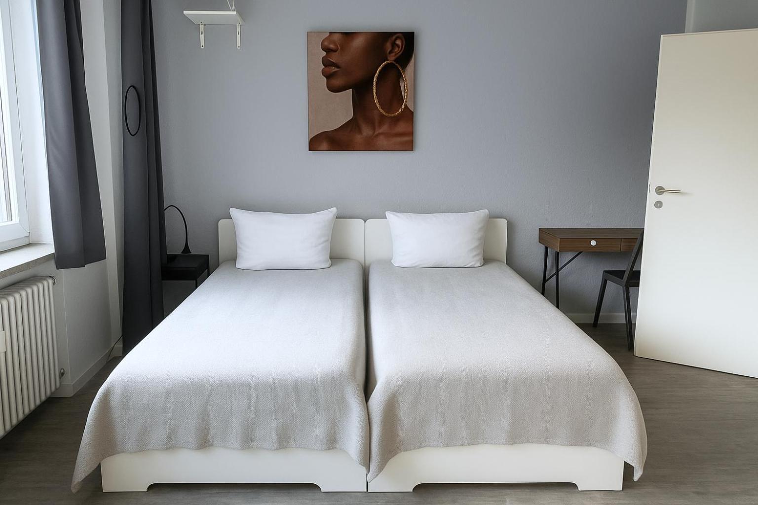 Vaz Apartments Essen, Kueche, Wlan, Tv, Netflix, Ca 15 Min Messe U Hbf 외부 사진